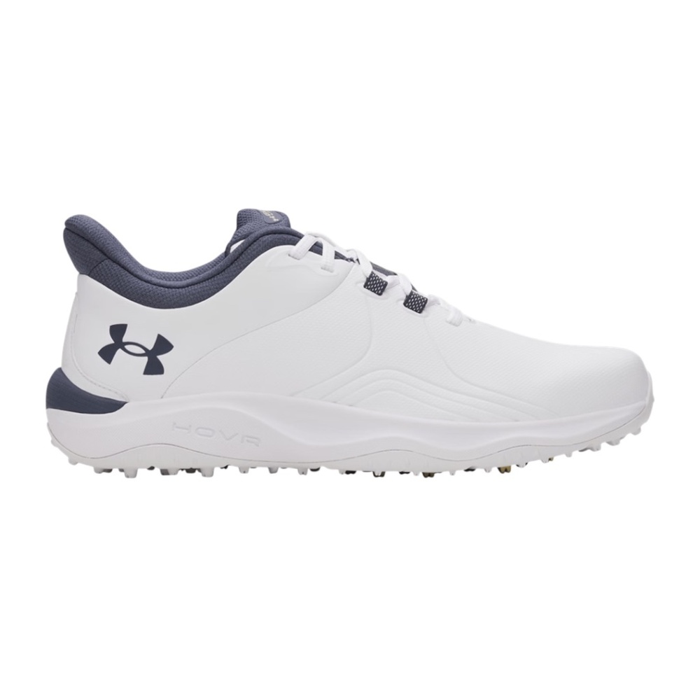Under Armour UA Drive Pro SL White / Metallic Gold / Downpour Gray 9.5 Medium